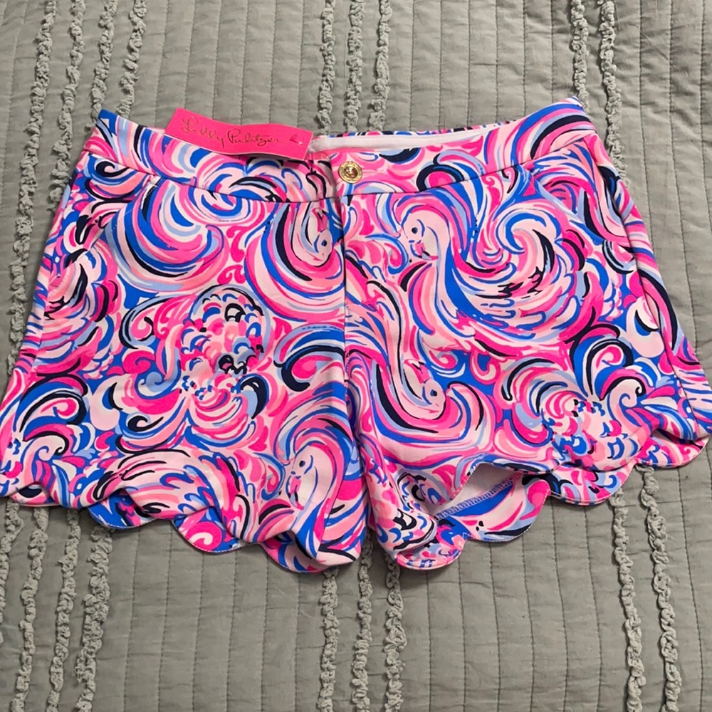 Lilly Pulitzer Buttercup knit stretch shorts